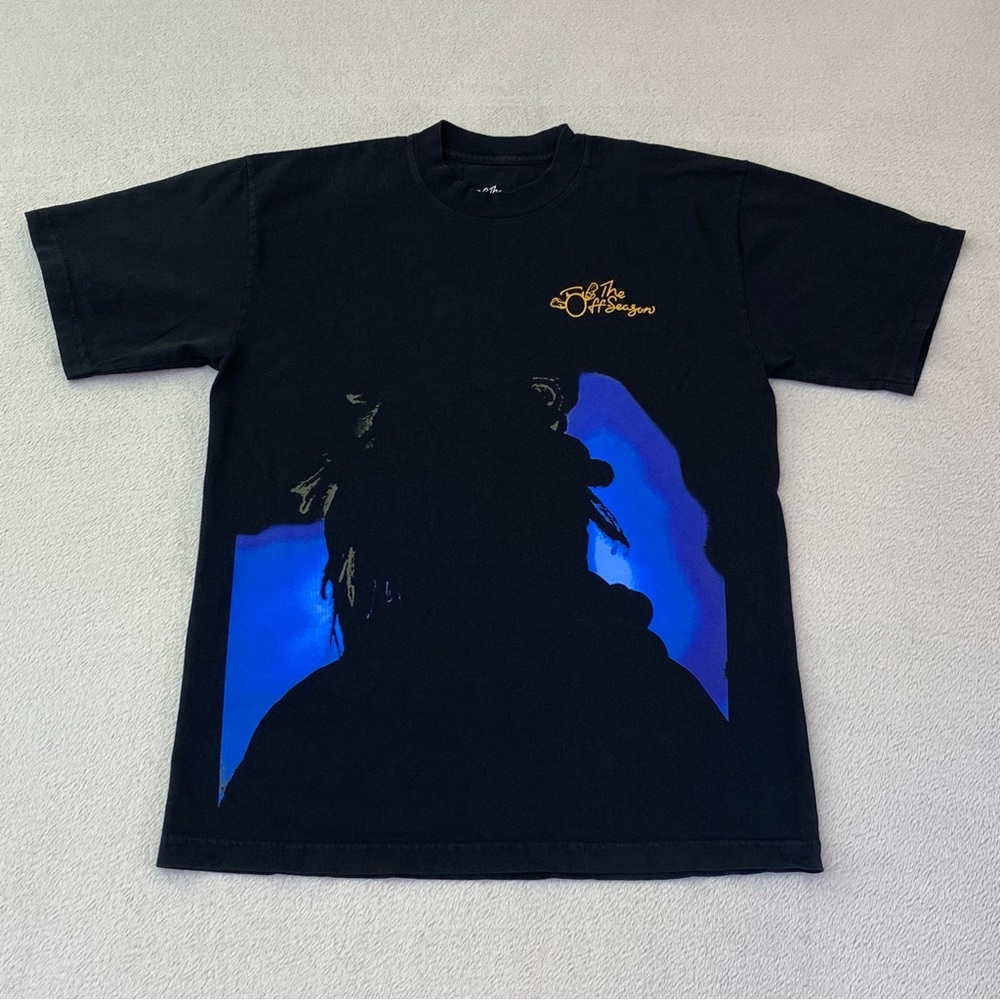 The Off Season J.Cole Medium Black Official Merch T Shirt Hip-Hop / Rap